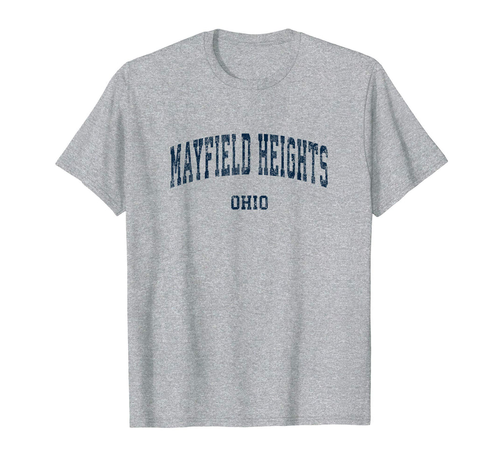 Mayfield Heights Ohio Oh Varsity Sports T-Shirt - Custom Art Print Unisex - T-Shirt, Sweatshirt, Hoodie