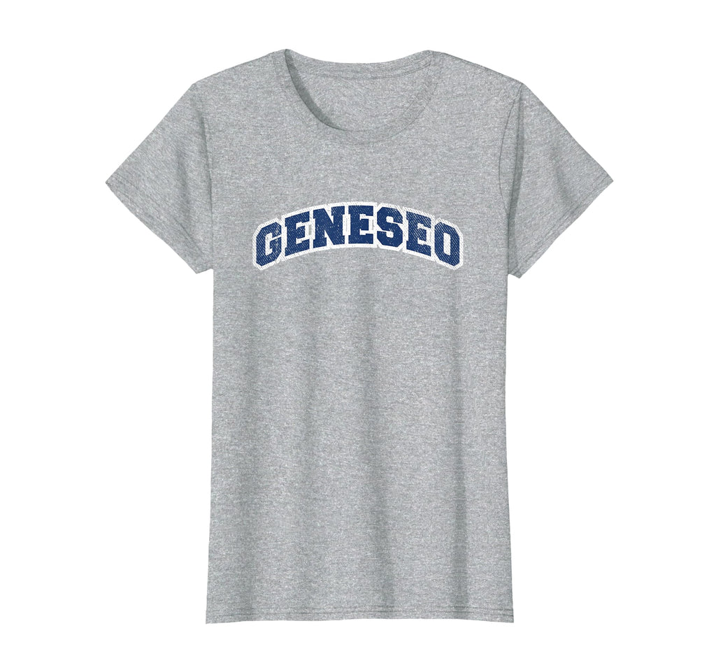 Geneseo New York Varsity T-Shirt - Unique Graphic Unisex - T-Shirt, Sweatshirt, Hoodie