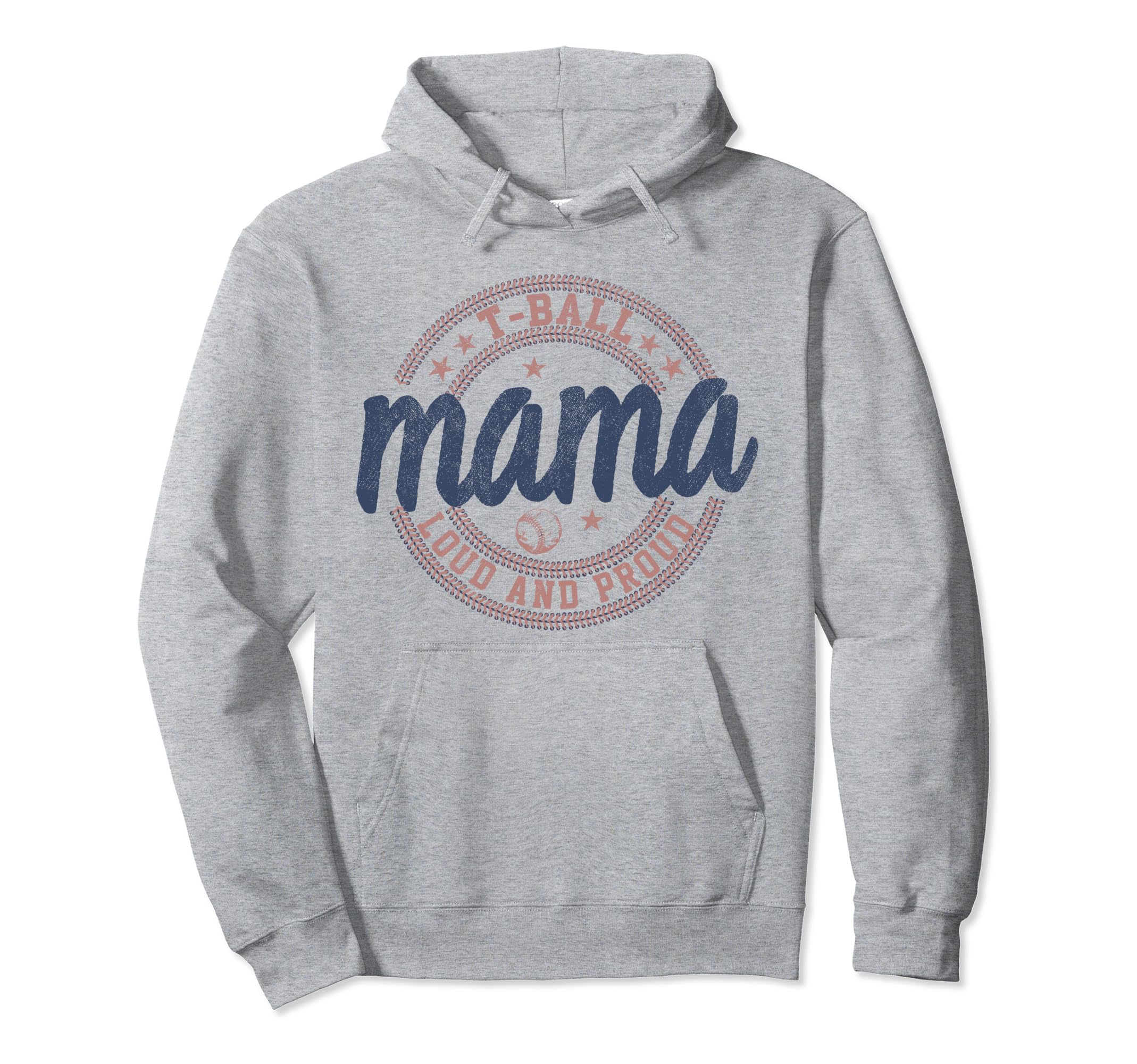 Tball Mom Baseball Essentials Mama Game Day Hoodie - Graphic Print Unisex - T-Shirt, Sweatshirt, Hoodie