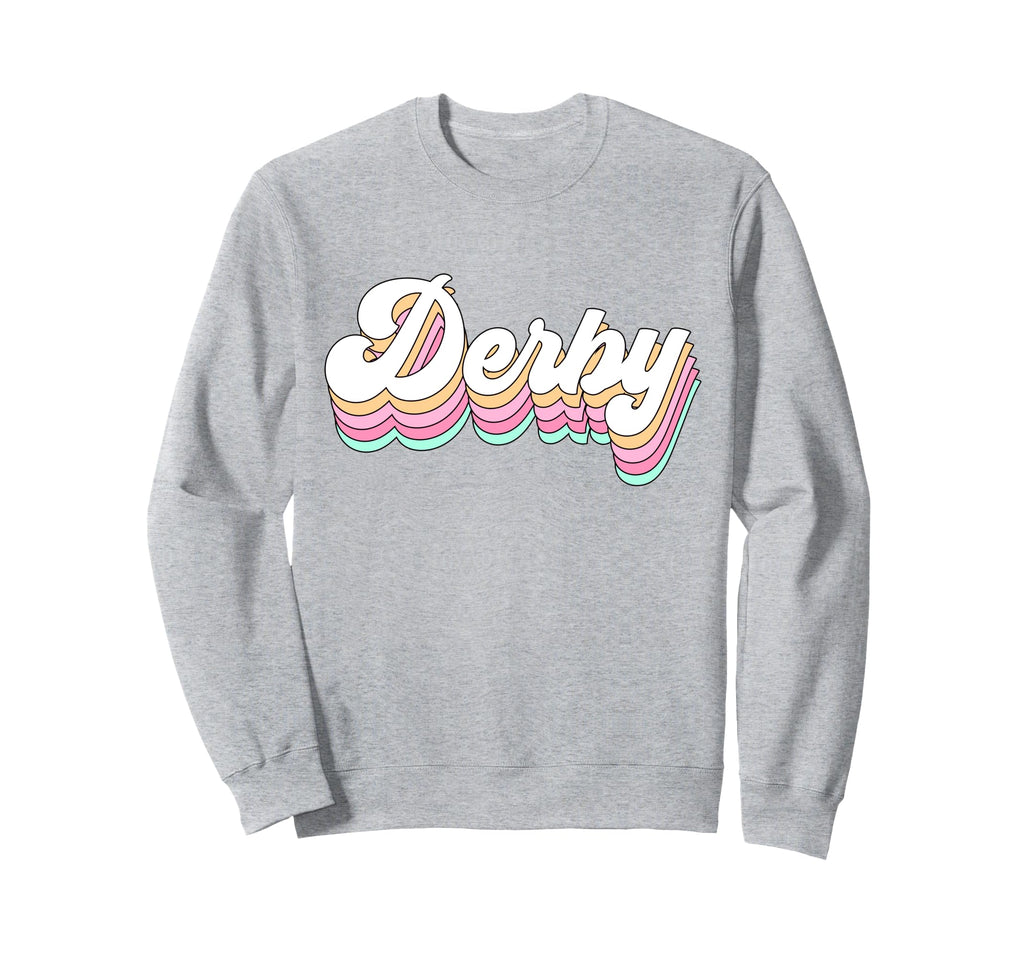 Derby Roller Skate 80S Pastel Sweatshirt - Streetwear Style Men Women - T-Shirt, Sweatshirt, Hoodie
