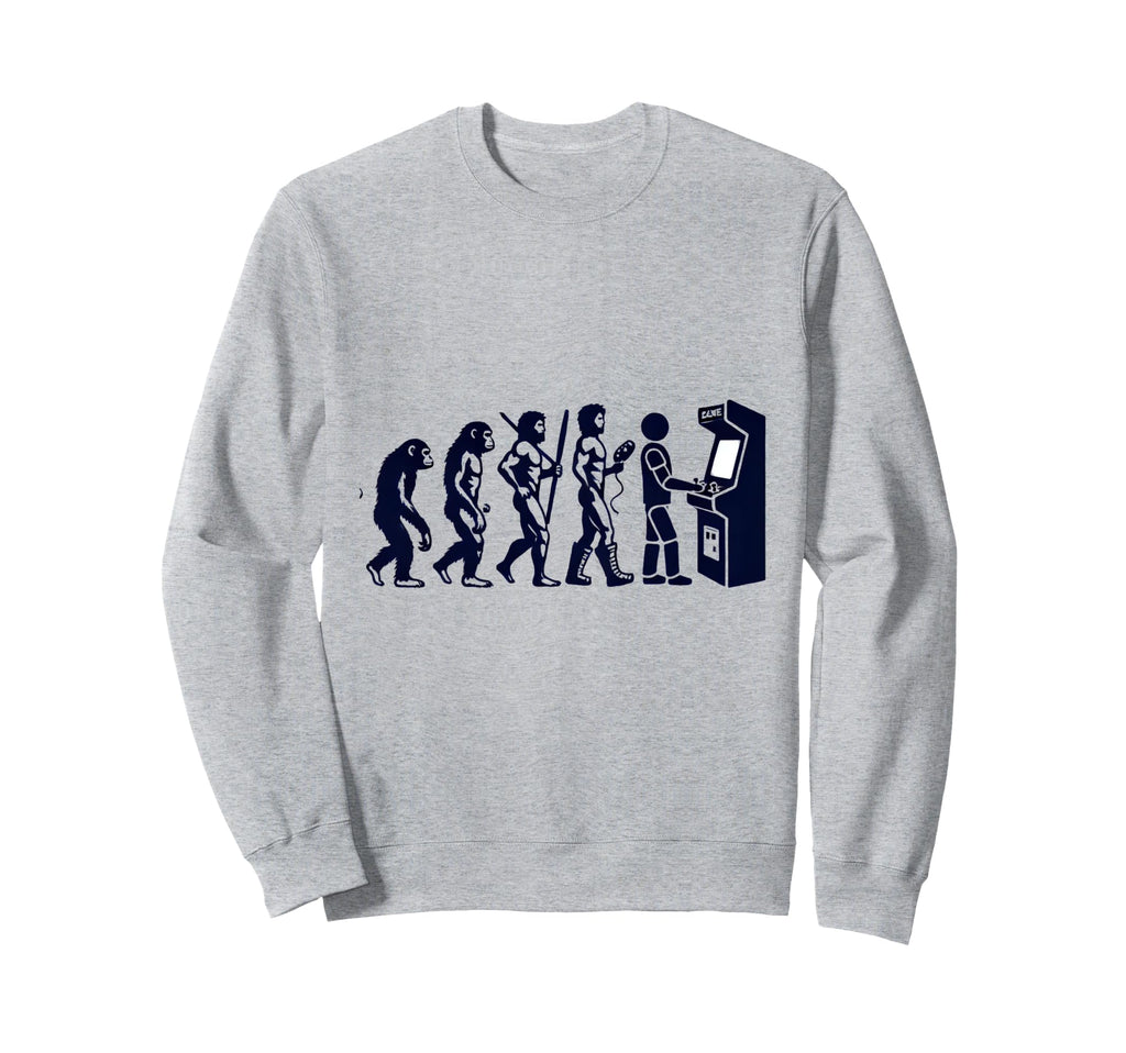 Old School Gamer Arcade Gaming Sweatshirt - Fun Novelty Design Men Women - T-Shirt, Sweatshirt, Hoodie