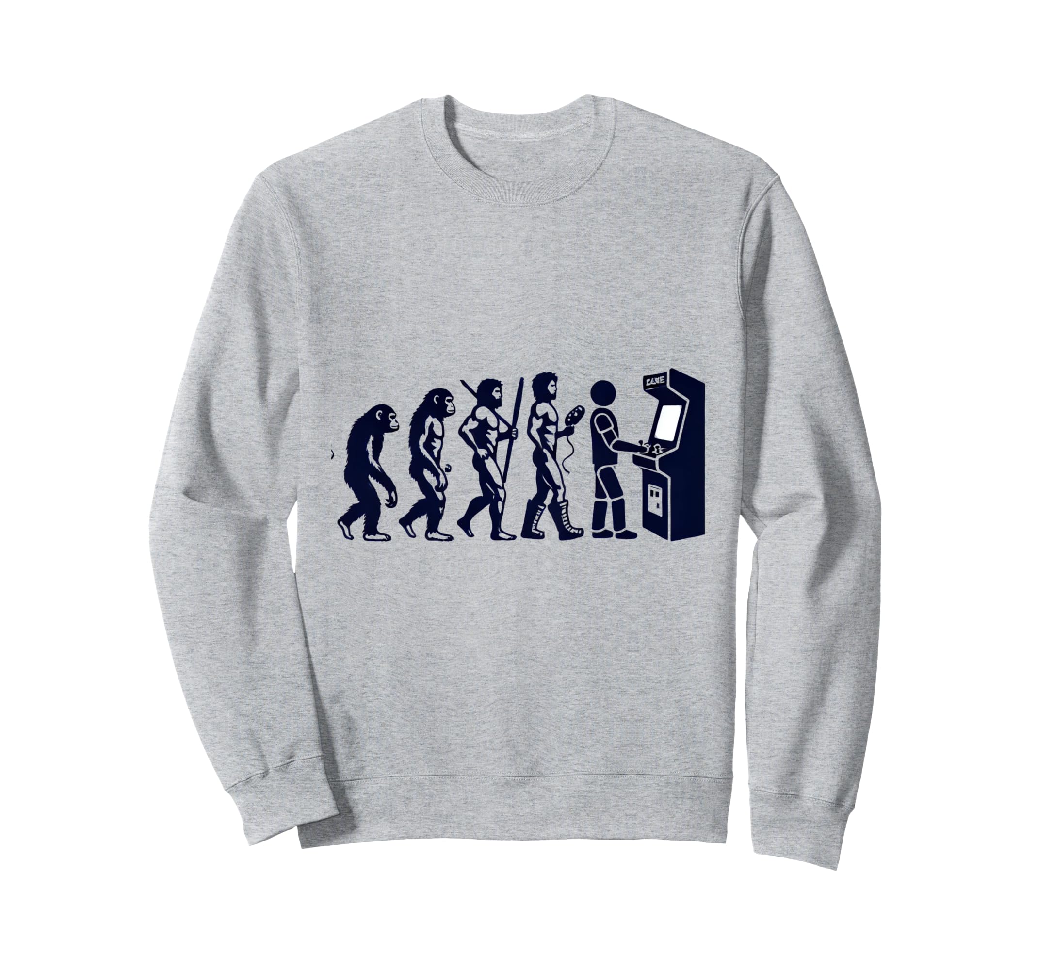 Old School Gamer Arcade Gaming Sweatshirt - Fun Novelty Design Men Women - T-Shirt, Sweatshirt, Hoodie
