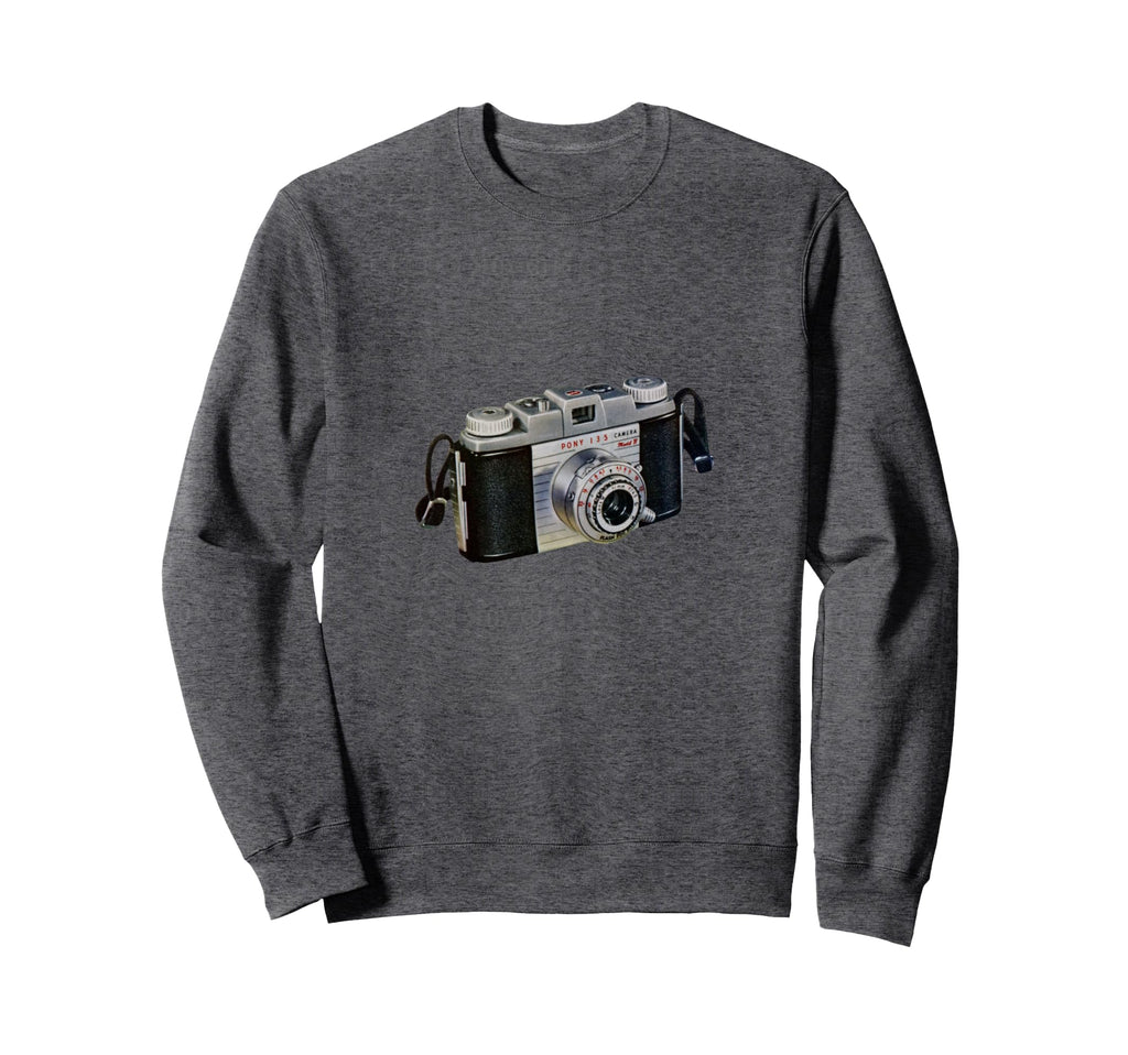 Camera Sweatshirt - Unique Graphic for Adults - T-Shirt, Sweatshirt, Hoodie