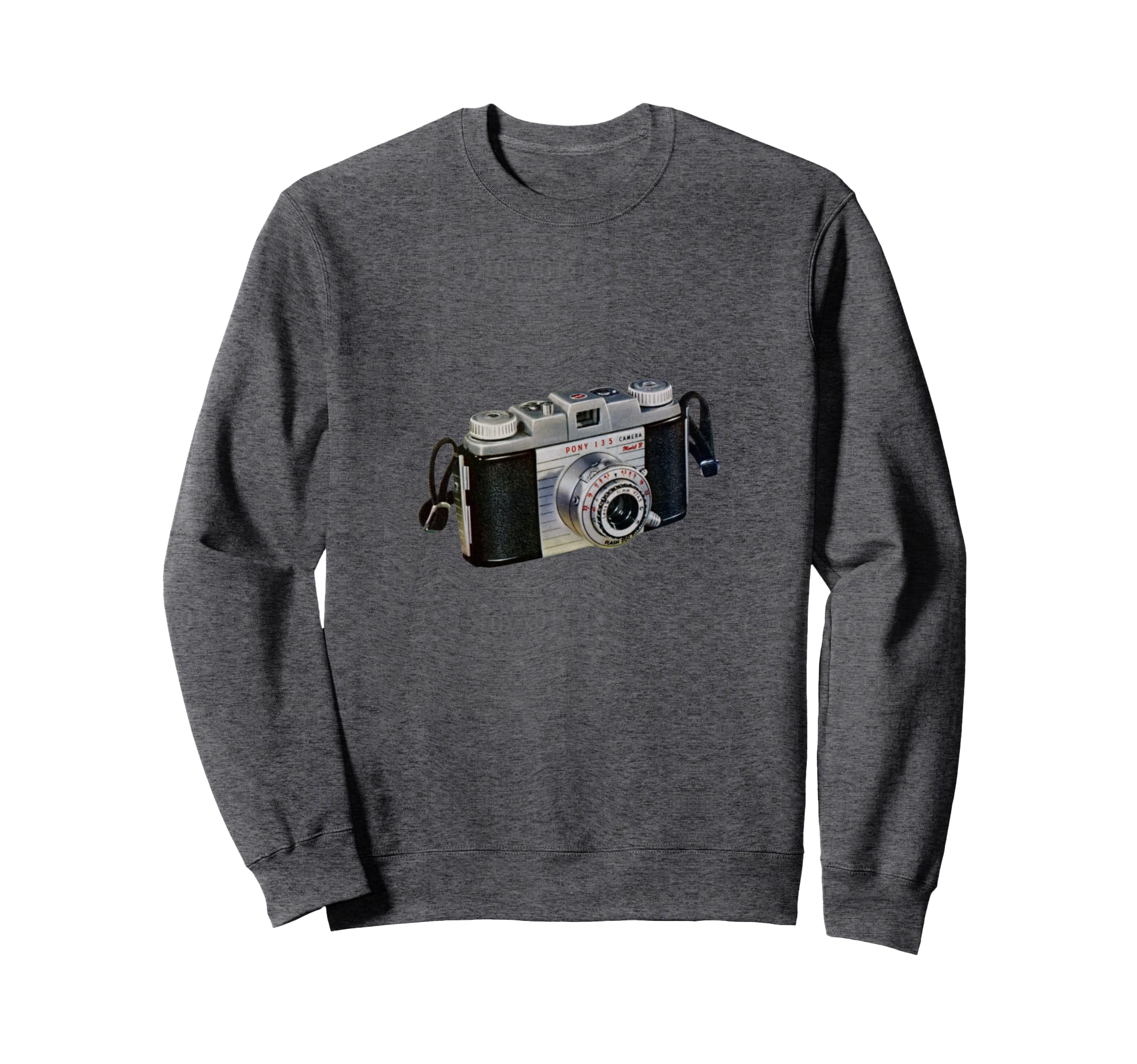 Camera Sweatshirt - Unique Graphic for Adults - T-Shirt, Sweatshirt, Hoodie