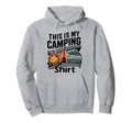 Funny Camper Hiking Tent Rv Nature Hoodie - Novelty Apparel for Adults - T-Shirt, Sweatshirt, Hoodie