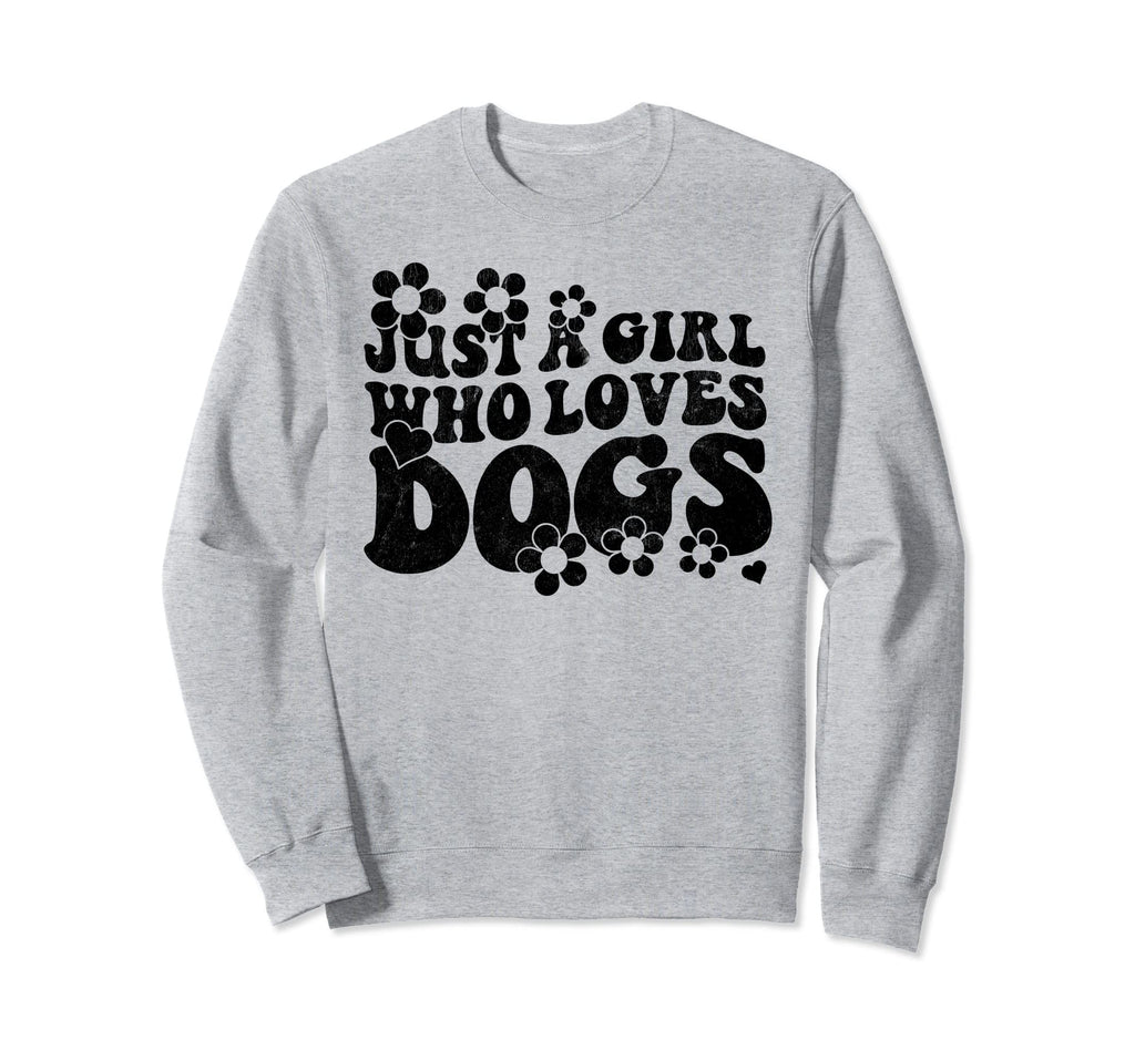Groovy Boho Hippie Just Who Loves Sweatshirt - Streetwear Style for Adults - T-Shirt, Sweatshirt, Hoodie
