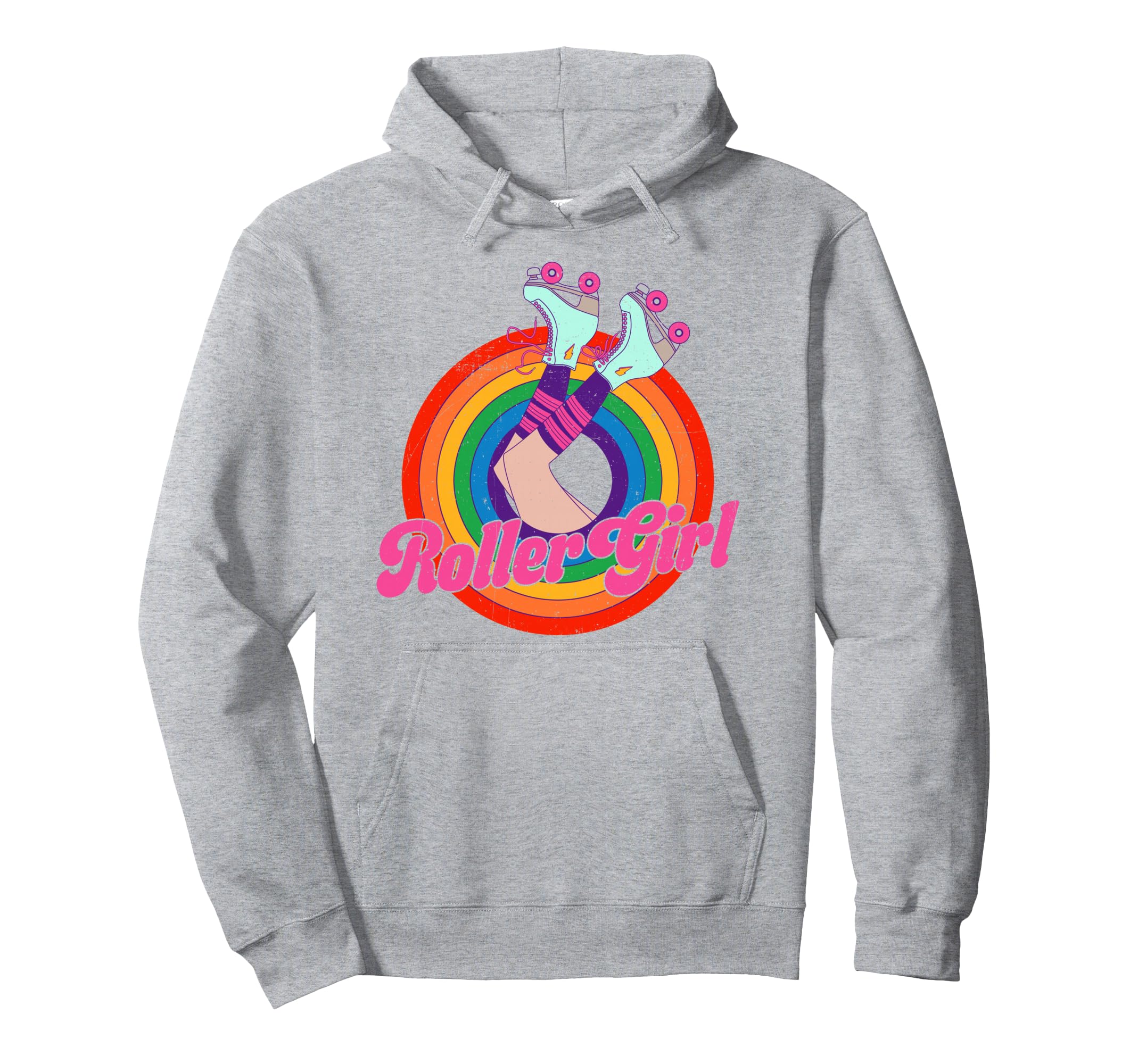 Roller Skating 70S 80S Skates Hoodie - Aesthetic Graphic for Adults - T-Shirt, Sweatshirt, Hoodie