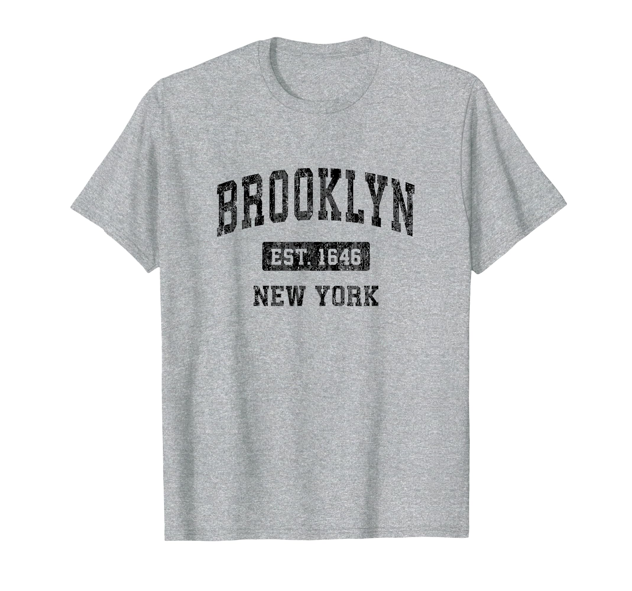 Brooklyn New York Ny Sports Black T-Shirt - Minimalist Print for Adults - T-Shirt, Sweatshirt, Hoodie
