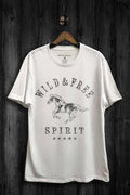 Wild and Free Spirit Horse Graphic Top - Adult & Kids T-Shirts, Sweatshirts & Hoodies apparel design preview 1