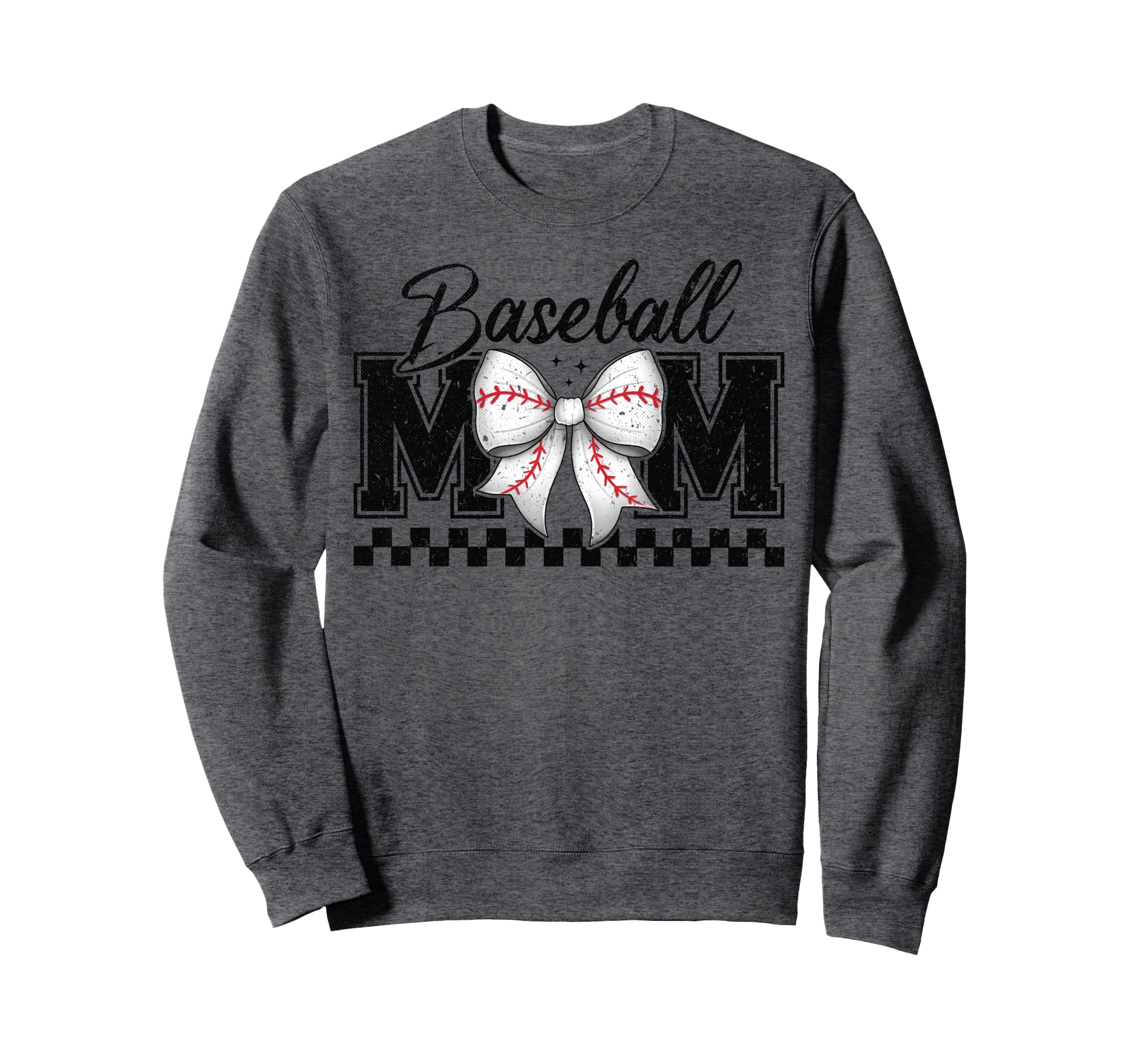 Baseball Mom Sweatshirt - Minimalist Print Unisex - T-Shirt, Sweatshirt, Hoodie