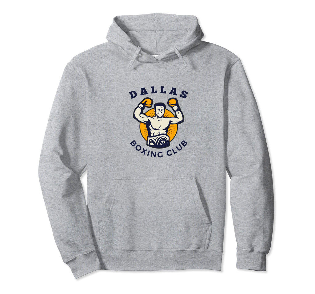 Dallas Boxing Club Distressed Boxer Hoodie - Graphic Print Unisex - T-Shirt, Sweatshirt, Hoodie