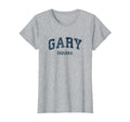 Gary Indiana Varsity Sports Navy T-Shirt - Novelty Apparel for Adults - T-Shirt, Sweatshirt, Hoodie