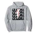 Lightning Groovy Proud Baseball Hoodie - Novelty Apparel for Adults - T-Shirt, Sweatshirt, Hoodie