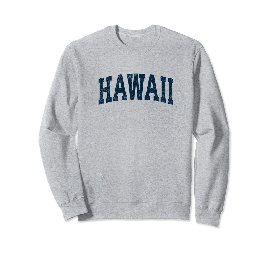 Hawaii Hi Athletic Sports Navy Sweatshirt - Trendy Graphic Men Women - T-Shirt, Sweatshirt, Hoodie