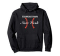Cooperstown New York Baseball Hoodie - Fun Novelty Design Men Women - T-Shirt, Sweatshirt, Hoodie
