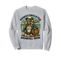 Funny Skeleton Overstimulated Baseball Sweatshirt - Trendy Graphic Unisex - T-Shirt, Sweatshirt, Hoodie