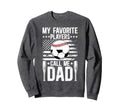My Favorite Players Call Me Dad Sweatshirt - Minimalist Print for Adults - T-Shirt, Sweatshirt, Hoodie