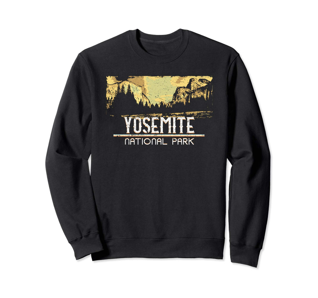 Postcard National Park Yosemite Sweatshirt - Aesthetic Graphic Unisex - T-Shirt, Sweatshirt, Hoodie