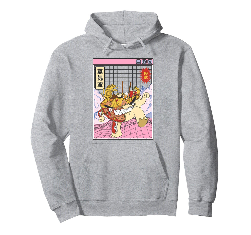 Ramen Noodles X Ray Kawaii Grid Hoodie - Aesthetic Graphic Unisex - T-Shirt, Sweatshirt, Hoodie