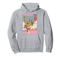 Ramen Noodles X Ray Kawaii Grid Hoodie - Aesthetic Graphic Unisex - T-Shirt, Sweatshirt, Hoodie