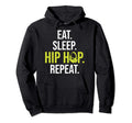 Hip Hop Repeat Old School Hip Hop Hoodie - Casual Everyday Wear Men Women - T-Shirt, Sweatshirt, Hoodie