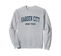 Garden City New York Ny Varsity Sweatshirt - Custom Art Print for Adults - T-Shirt, Sweatshirt, Hoodie