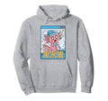 Happy Axolotl Gaming Vaporwave Hoodie - Novelty Apparel for Adults - T-Shirt, Sweatshirt, Hoodie