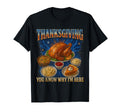 Thanksgiving 90S 2000S Hip Hop T-Shirt - Custom Art Print for Adults - T-Shirt, Sweatshirt, Hoodie