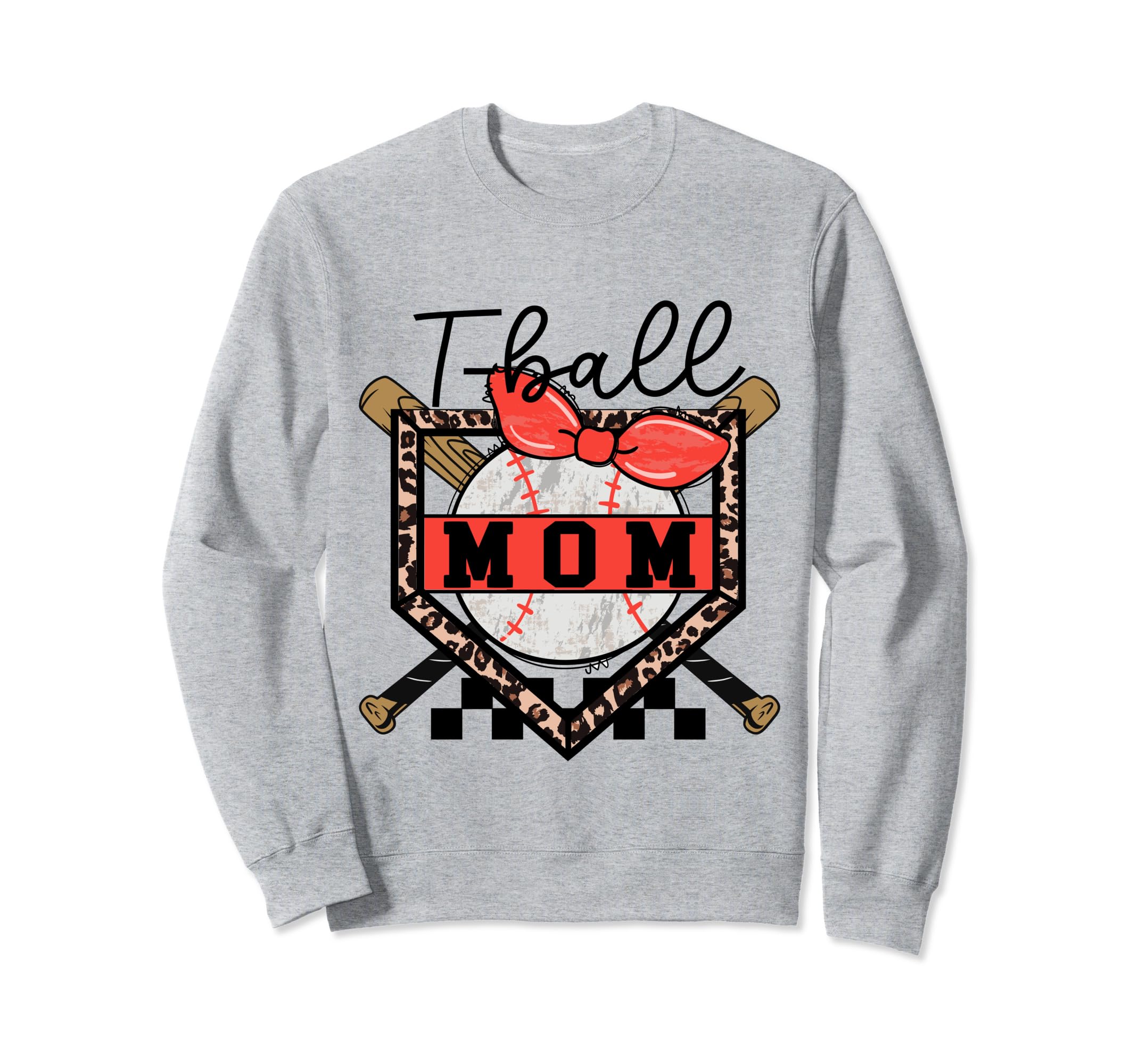 Tball Mom Baseball Essentials Mama Game Sweatshirt - Trendy Graphic Unisex - T-Shirt, Sweatshirt, Hoodie