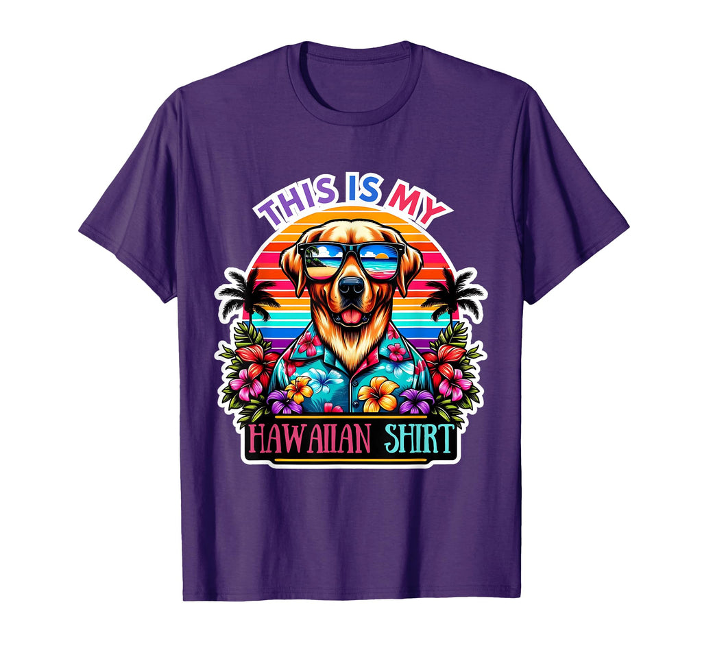 This Is My Hawaiian Funny Dog Oahu T-Shirt - Custom Art Print Unisex - T-Shirt, Sweatshirt, Hoodie