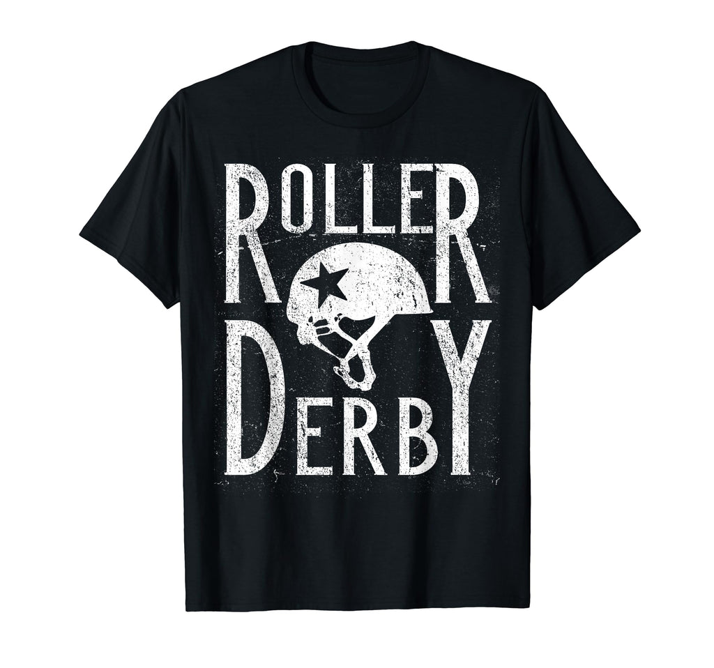 Roller Derby Distressed T-Shirt - Casual Everyday Wear for Adults - T-Shirt, Sweatshirt, Hoodie