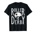 Roller Derby Distressed T-Shirt - Casual Everyday Wear for Adults - T-Shirt, Sweatshirt, Hoodie