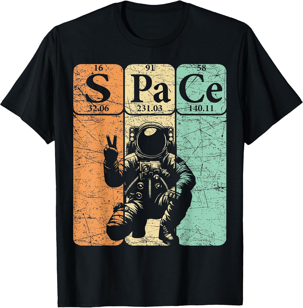Space Periodic Table Elements Astronomy Nerd - Adult & Kids T-Shirts, Sweatshirts & Hoodies apparel design preview 1