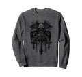 Skull Cross Wings Goth Alt Grunge Sweatshirt - Trendy Graphic Unisex - T-Shirt, Sweatshirt, Hoodie