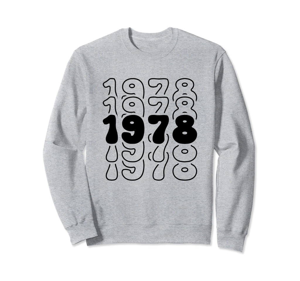 46 Year Old Groovy 46Th Sweatshirt - Casual Everyday Wear Men Women - T-Shirt, Sweatshirt, Hoodie