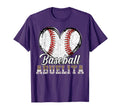 Softball Baseball Abuelita Heart T-Shirt - Custom Art Print Men Women - T-Shirt, Sweatshirt, Hoodie