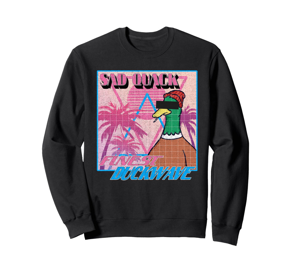 Vaporwave Aesthetic 90S Sad Sweatshirt - Casual Everyday Wear for Adults - T-Shirt, Sweatshirt, Hoodie