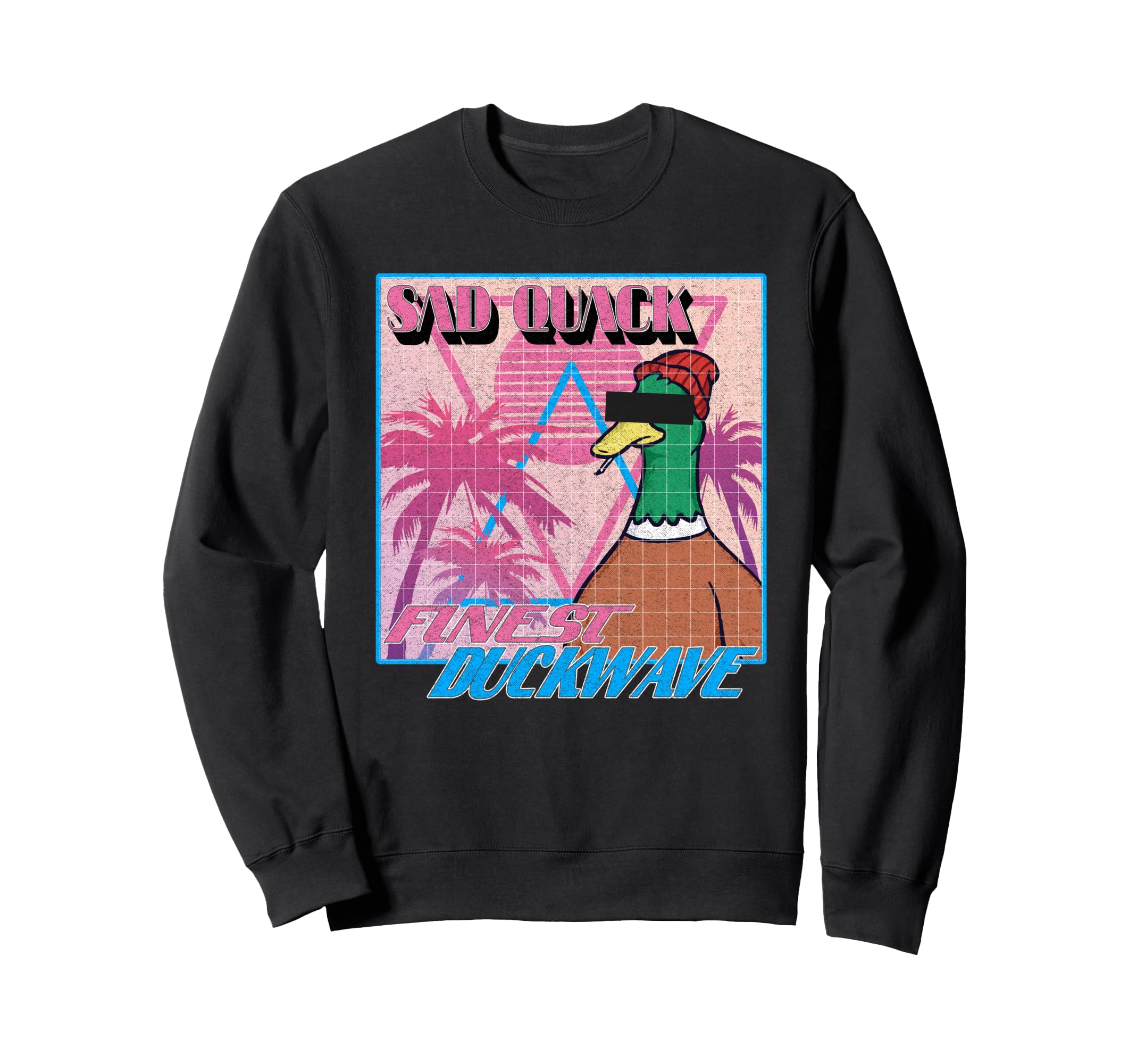 Vaporwave Aesthetic 90S Sad Sweatshirt - Casual Everyday Wear for Adults - T-Shirt, Sweatshirt, Hoodie
