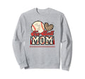 T Ball Mom Mama Mother Ball Sweatshirt - Streetwear Style for Adults - T-Shirt, Sweatshirt, Hoodie