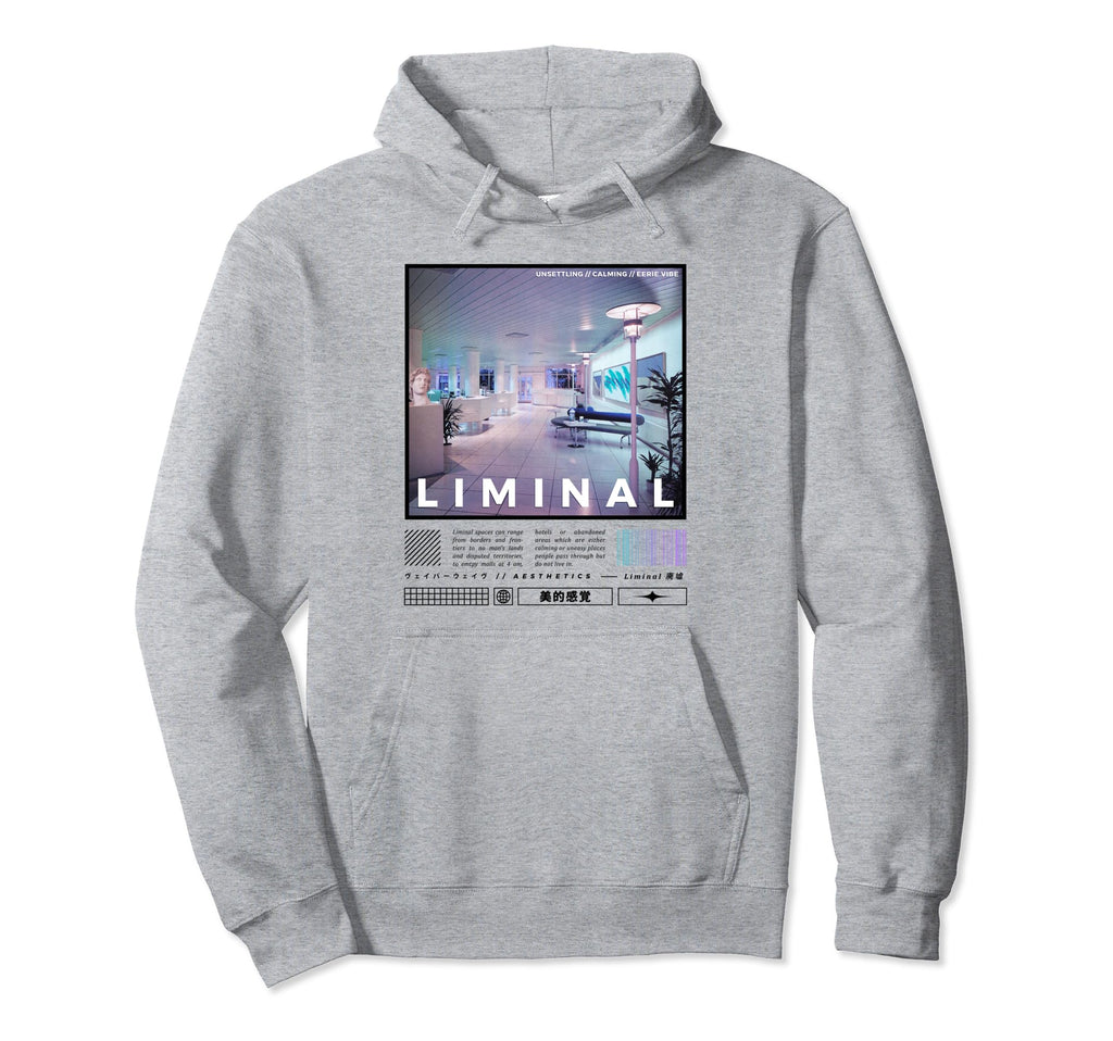 Liminal Spaces Internet 80S 90S Aesthetic Hoodie - Novelty Apparel Unisex - T-Shirt, Sweatshirt, Hoodie
