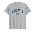 Gallatin Tennessee Tn Varsity Sports T-Shirt - Minimalist Print Men Women - T-Shirt, Sweatshirt, Hoodie