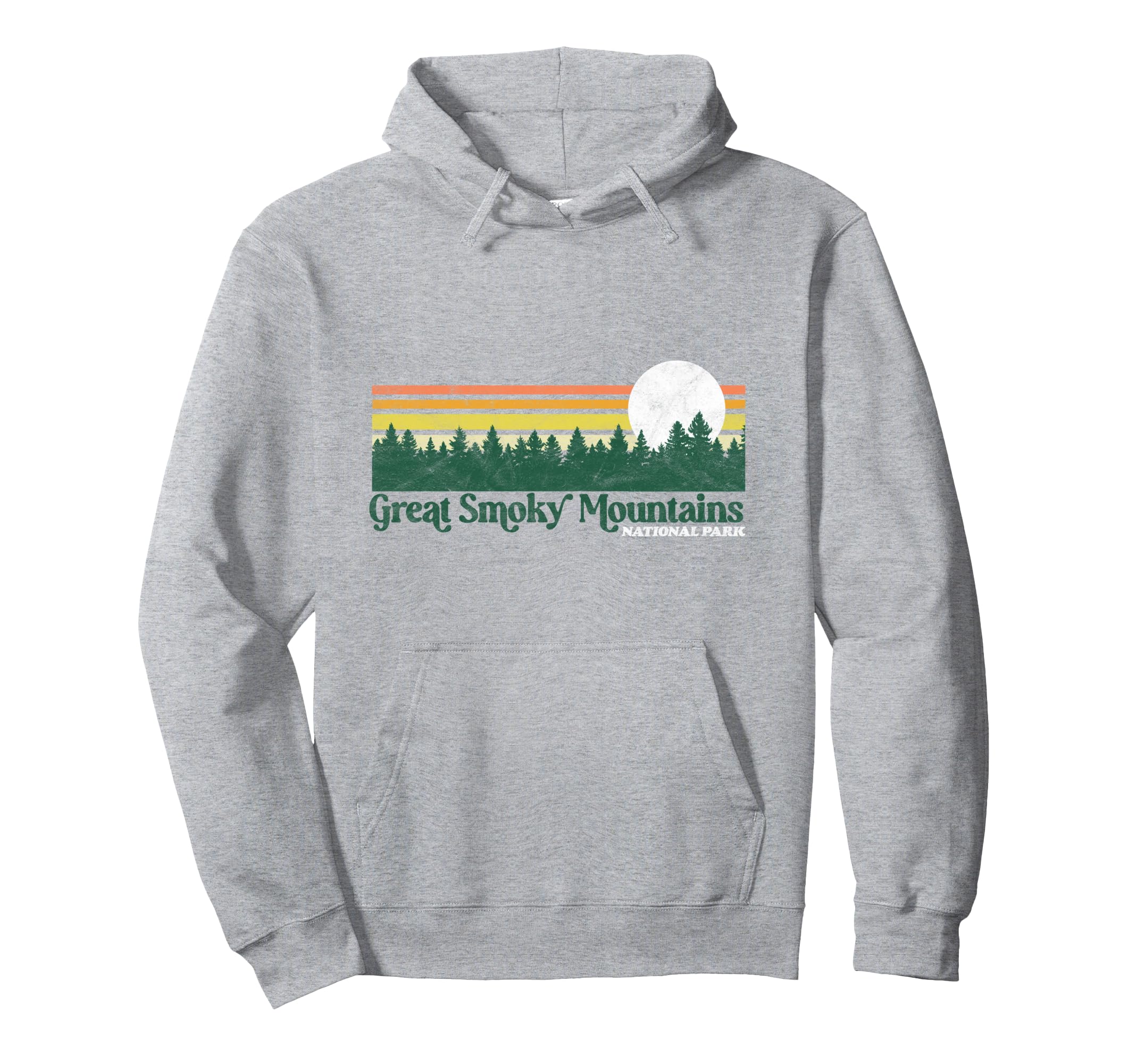 Great Smoky Mountains National Park Hoodie - Custom Art Print for Adults - T-Shirt, Sweatshirt, Hoodie
