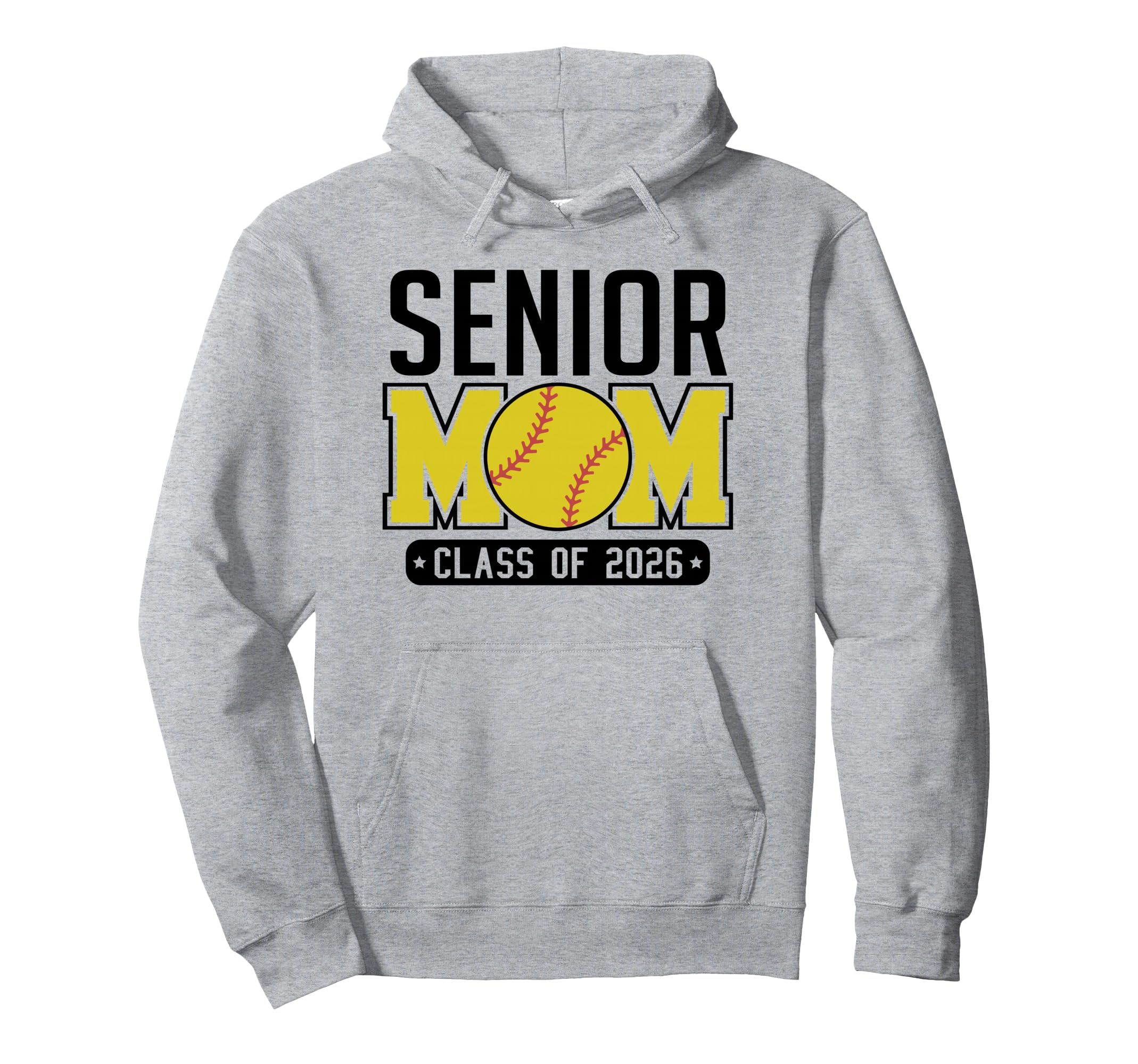 Senior Mom Class 2026 Baseball Mom Hoodie - Aesthetic Graphic Unisex - T-Shirt, Sweatshirt, Hoodie
