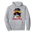 Spanish Baseball Mom Mothers Day Hoodie - Fun Novelty Design for Adults - T-Shirt, Sweatshirt, Hoodie
