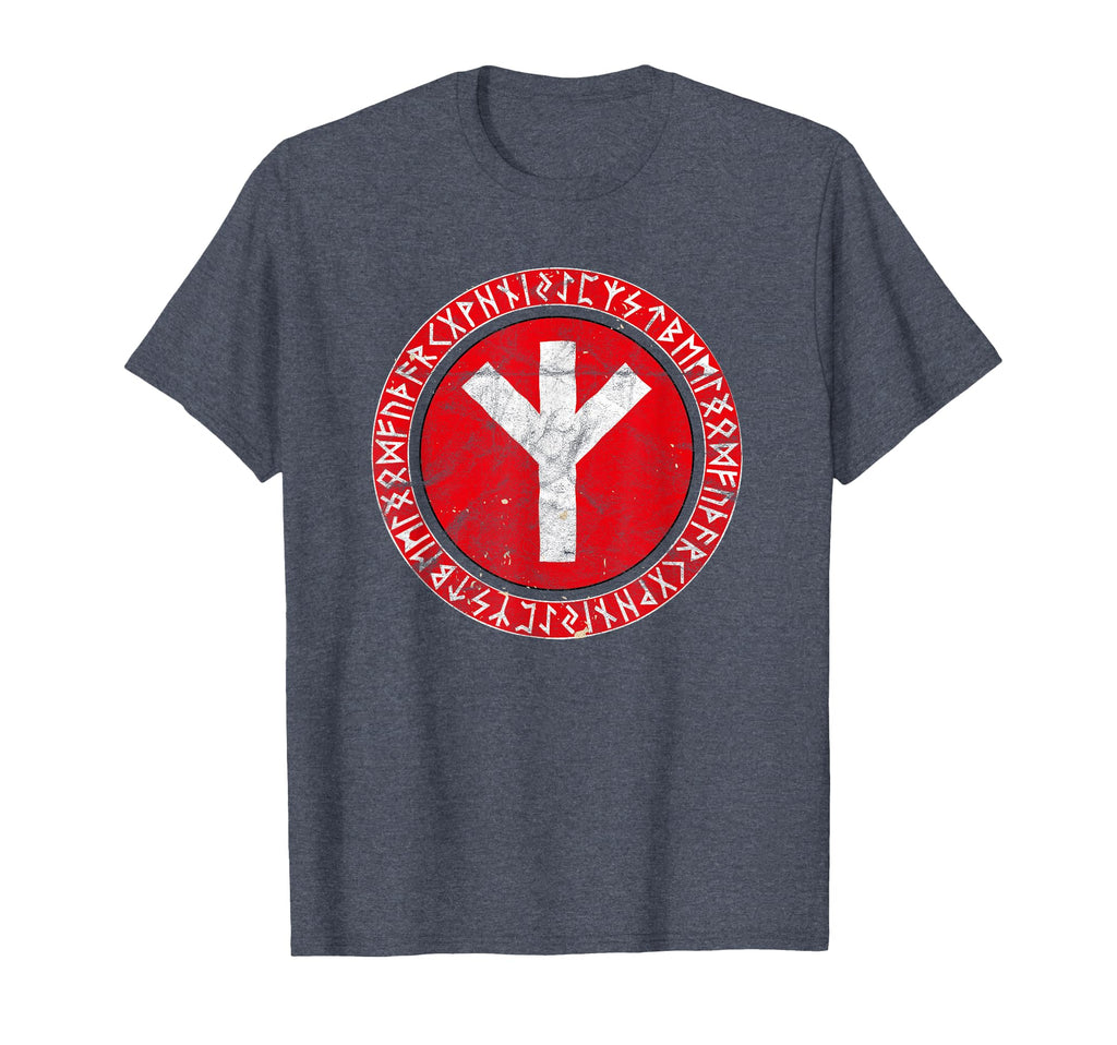 Viking Rune Elhaz Algiz Elk T-Shirt - Casual Everyday Wear for Adults - T-Shirt, Sweatshirt, Hoodie
