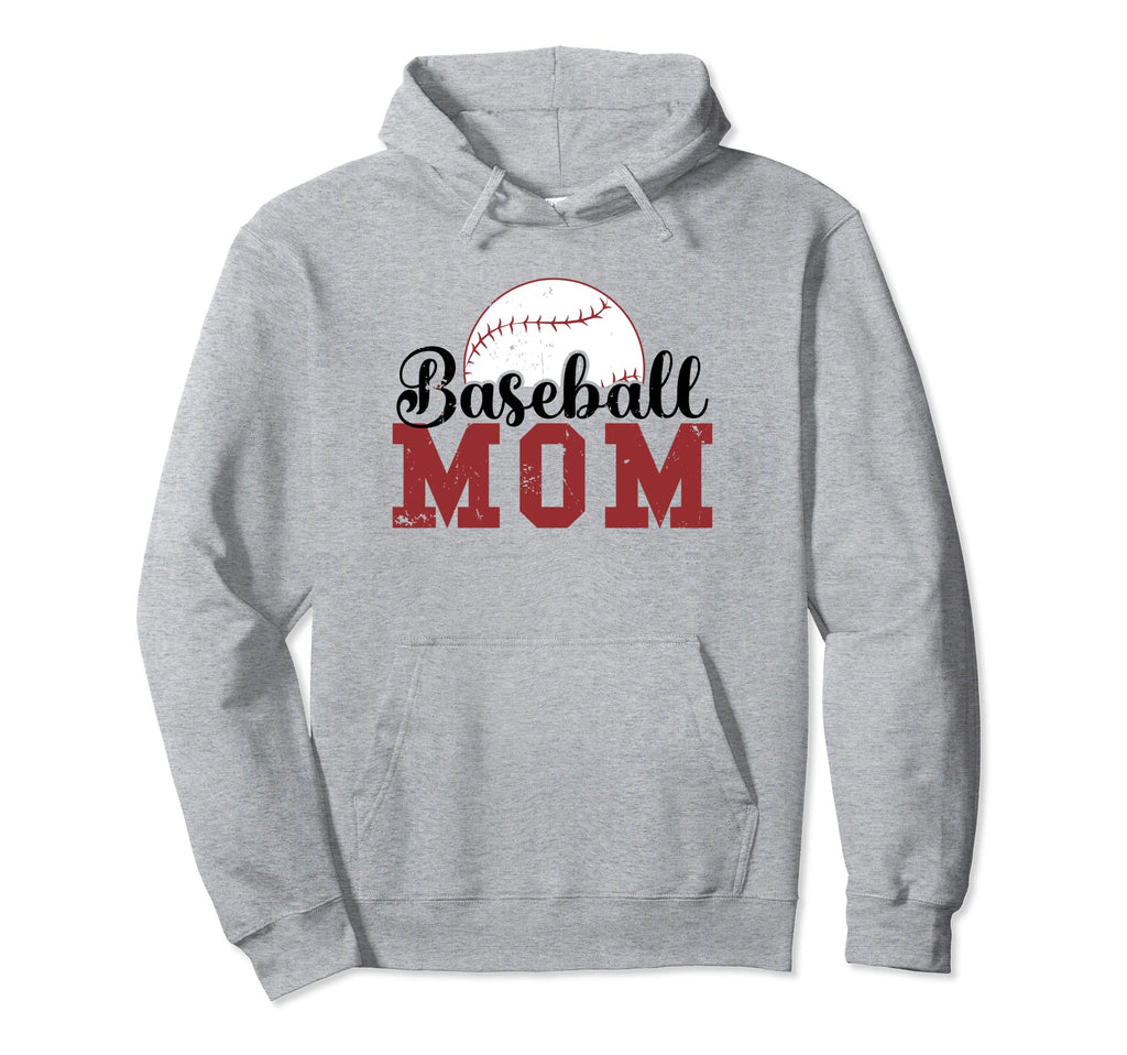 Baseball Mom Hoodie - Aesthetic Graphic Men Women - T-Shirt, Sweatshirt, Hoodie