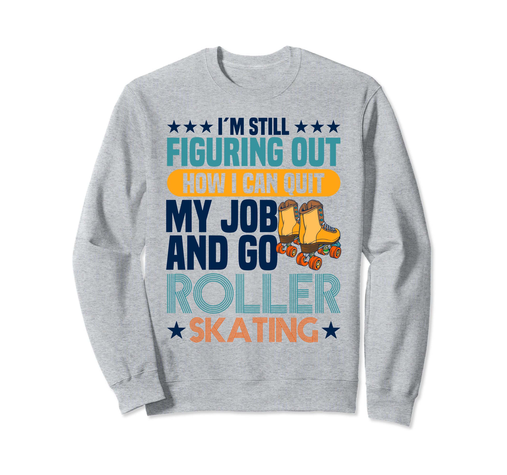 Roller Skating 80S Party Disco Sweatshirt - Streetwear Style Unisex - T-Shirt, Sweatshirt, Hoodie