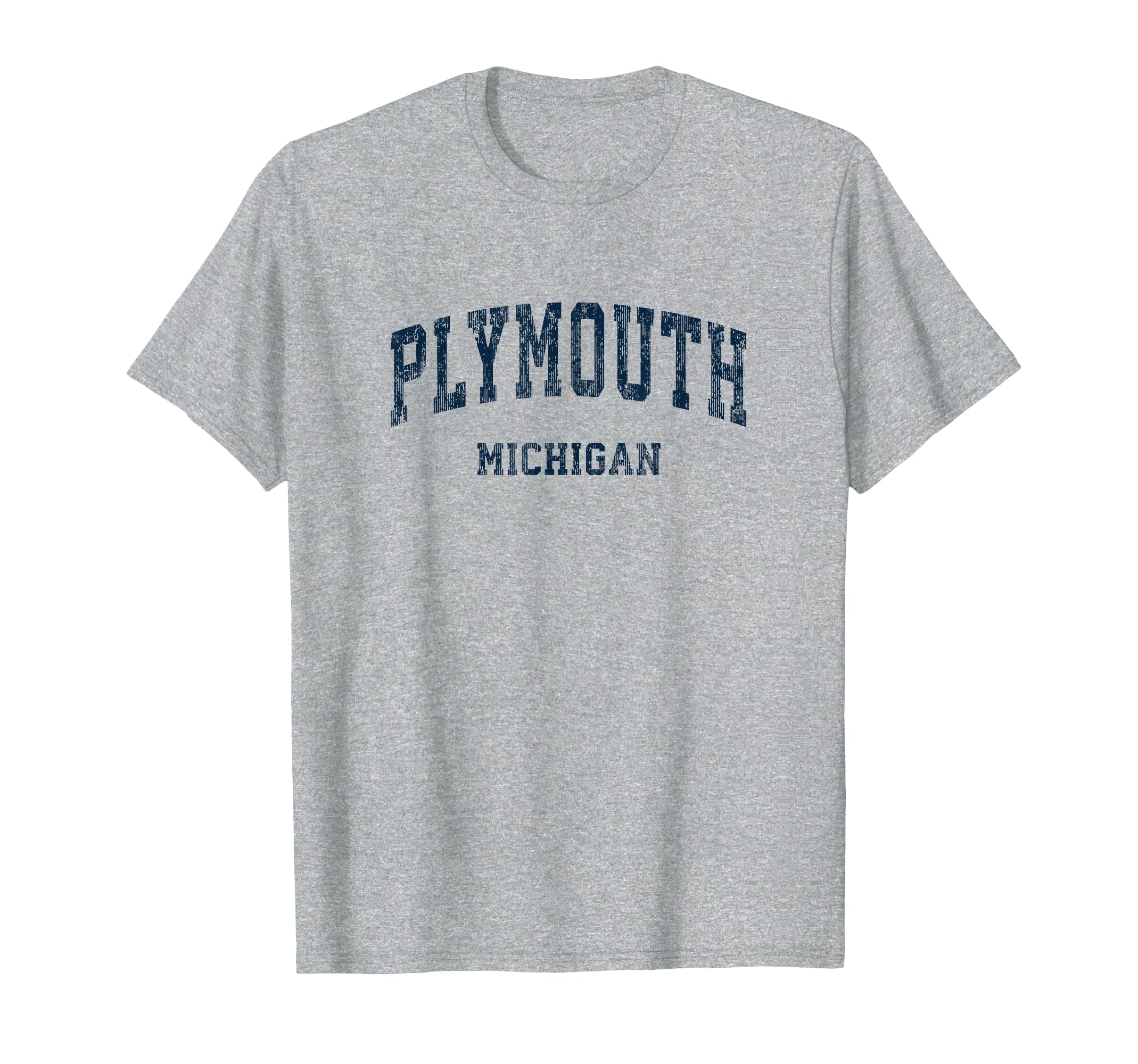 Plymouth Michigan Mi Varsity Sports T-Shirt - Streetwear Style Men Women - T-Shirt, Sweatshirt, Hoodie