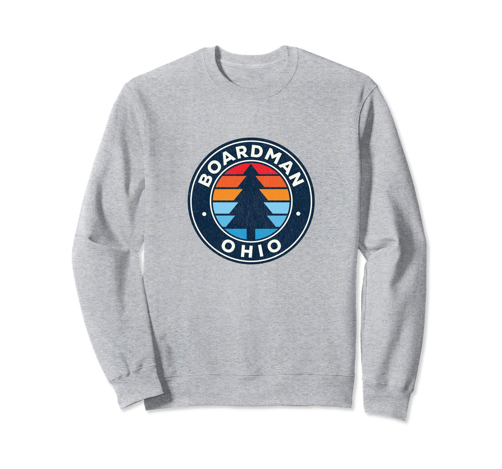 Boardman Ohio Oh 70S Sweatshirt - Minimalist Print Men Women - T-Shirt, Sweatshirt, Hoodie