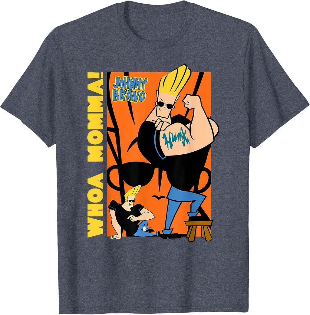 Johnny Bravo - Adult & Kids T-Shirts, Sweatshirts & Hoodies apparel design preview 1